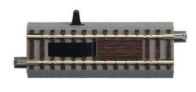 Electric uncoupler track