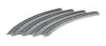 Track bent R 315-45 °